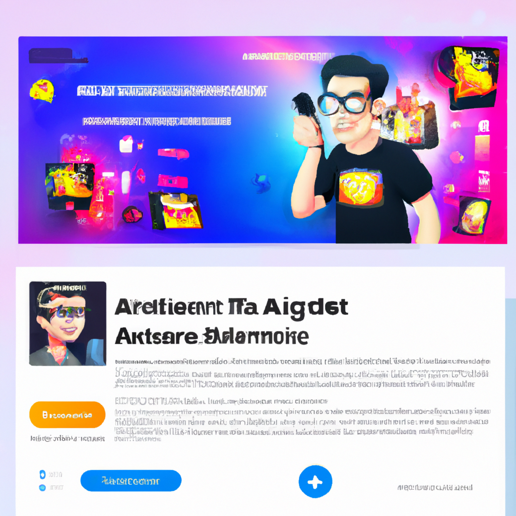 Testimonial avatar and game clip